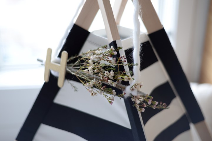 Crafting With Kids: Modern Wall&nbsp;Hanging